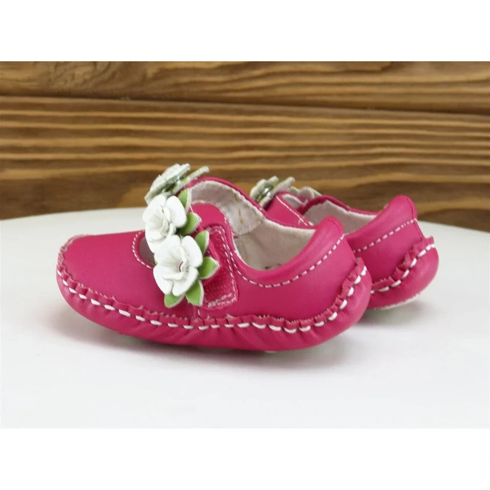 Circo Sz 2 Toddler Shoes Girls Mary Jane Pink‎ Leather Medium